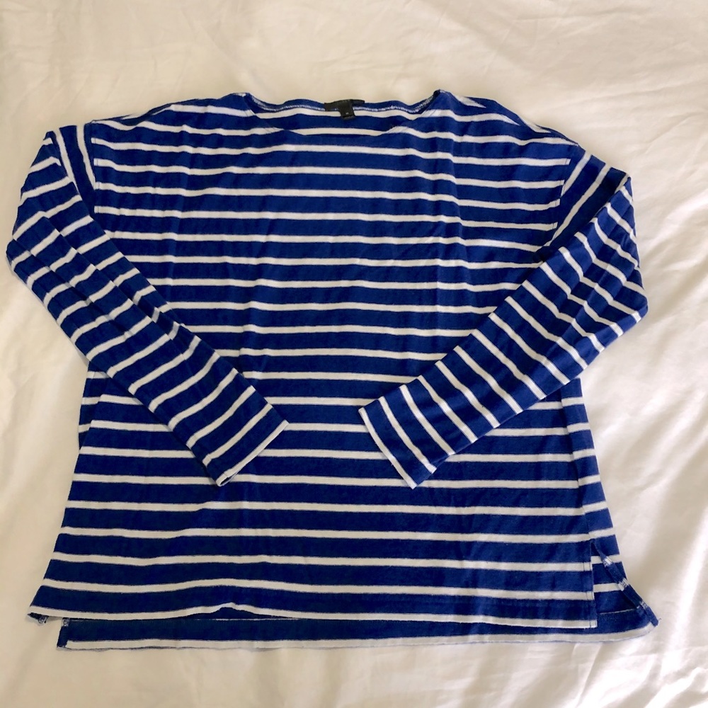 Striped JCrew top